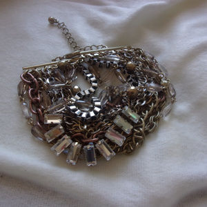 plus size multi strand bold rocker wild bracelet